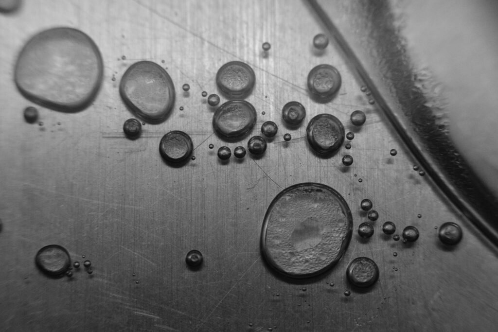 Bubbles Under Glass, Canterbury, New Hampshire.